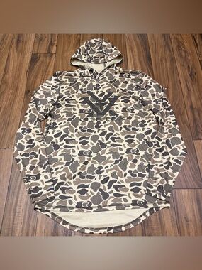 Vortex Sun Slayer UPF Protection Moisture-Wicking Hoodie  Camo Mens Medium